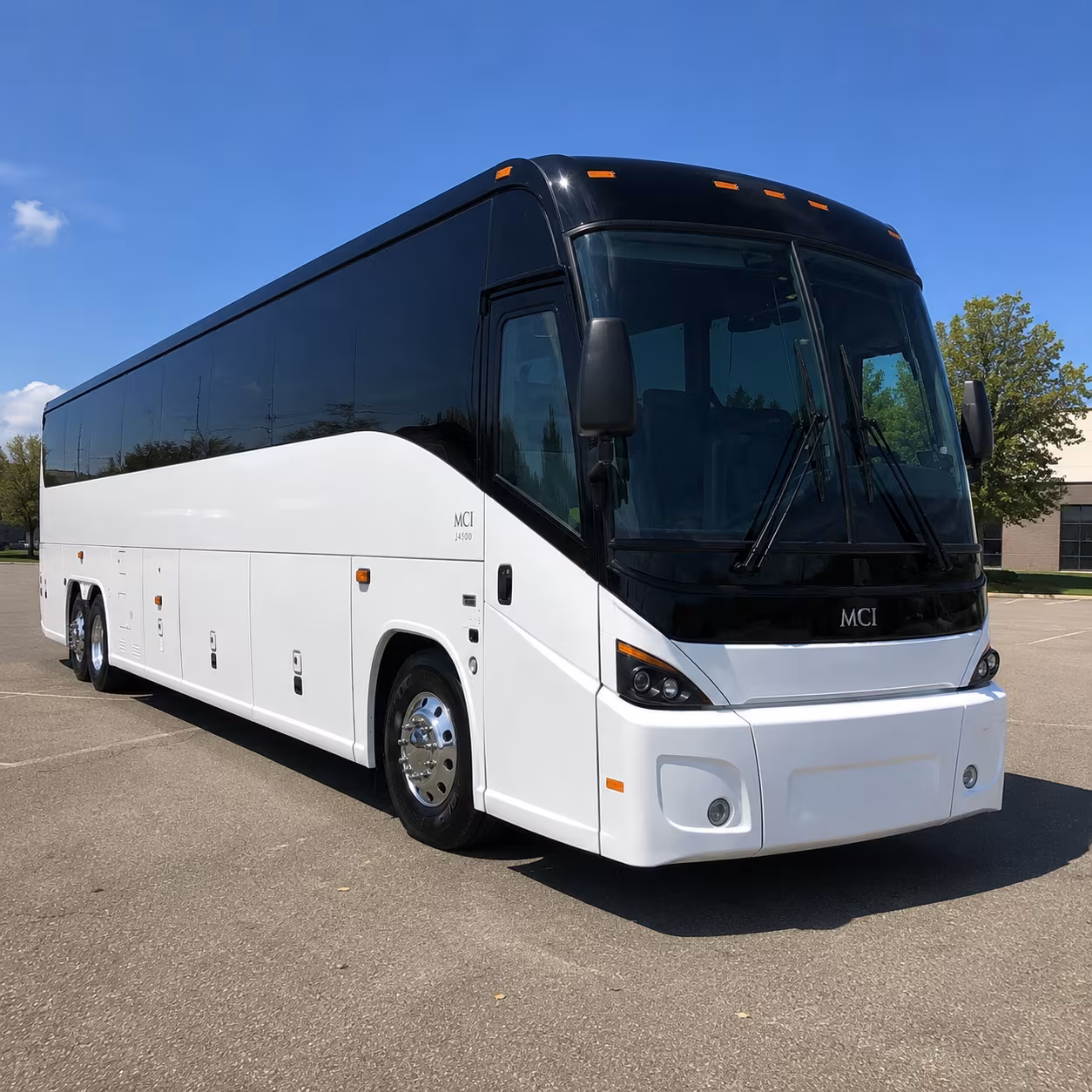 livonia 45 passenger charter bus