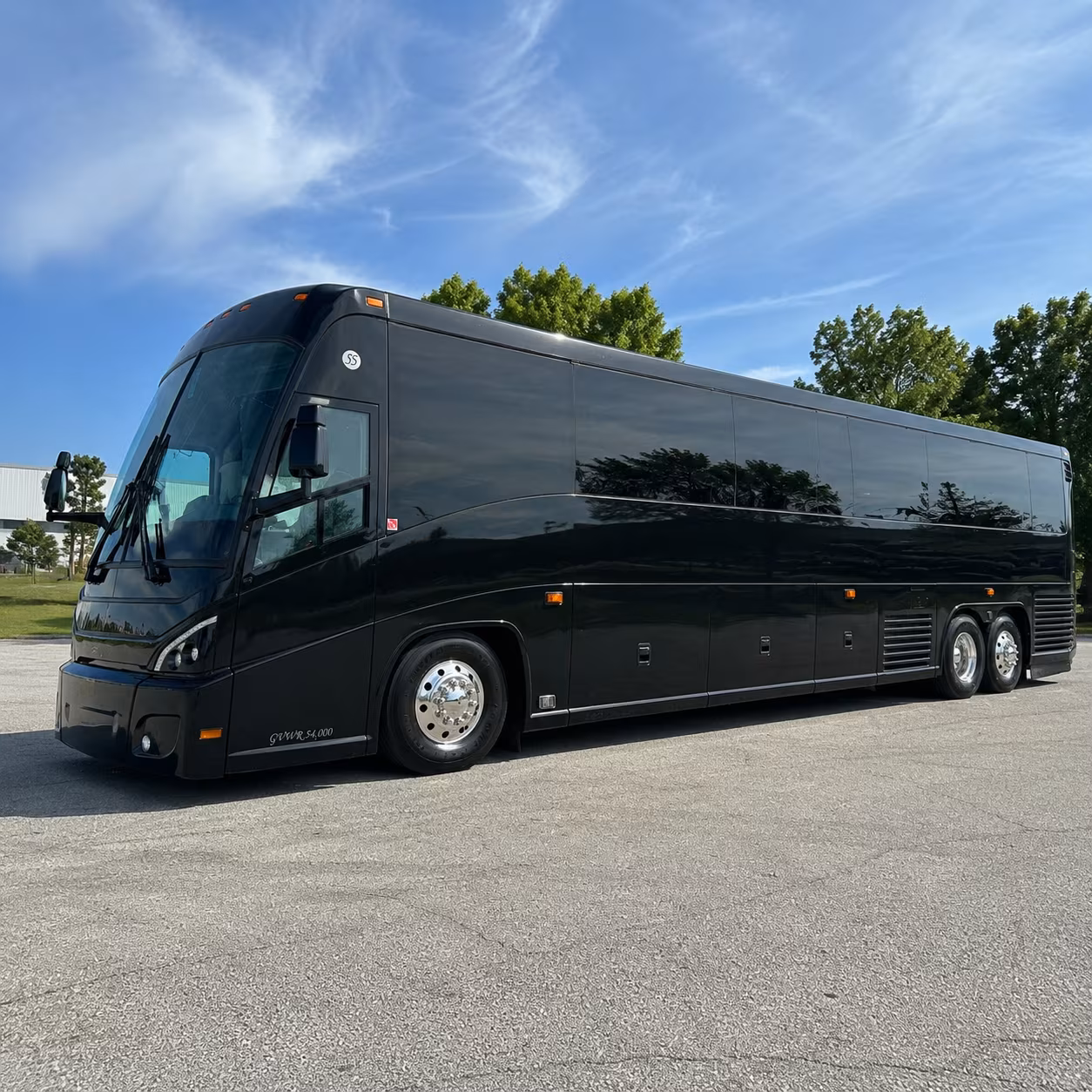 livonia 47 passenger charter bus