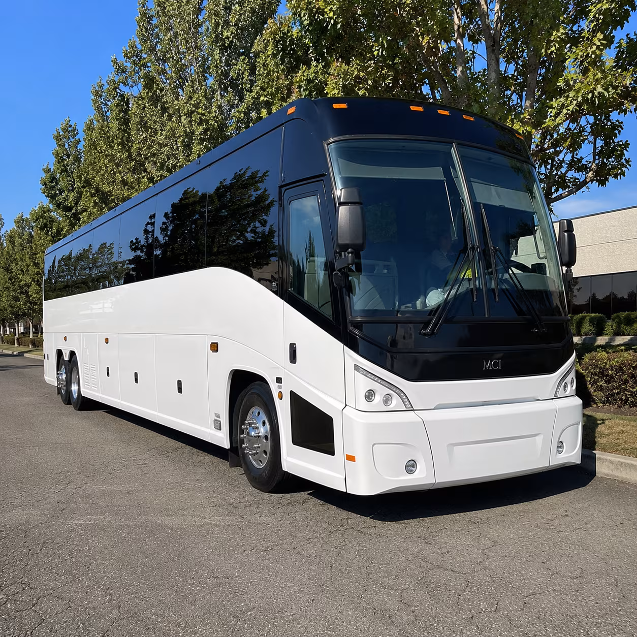 livonia 50 passenger charter bus