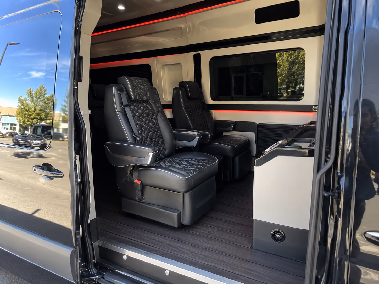 livonia sporting event transportation onboard seating