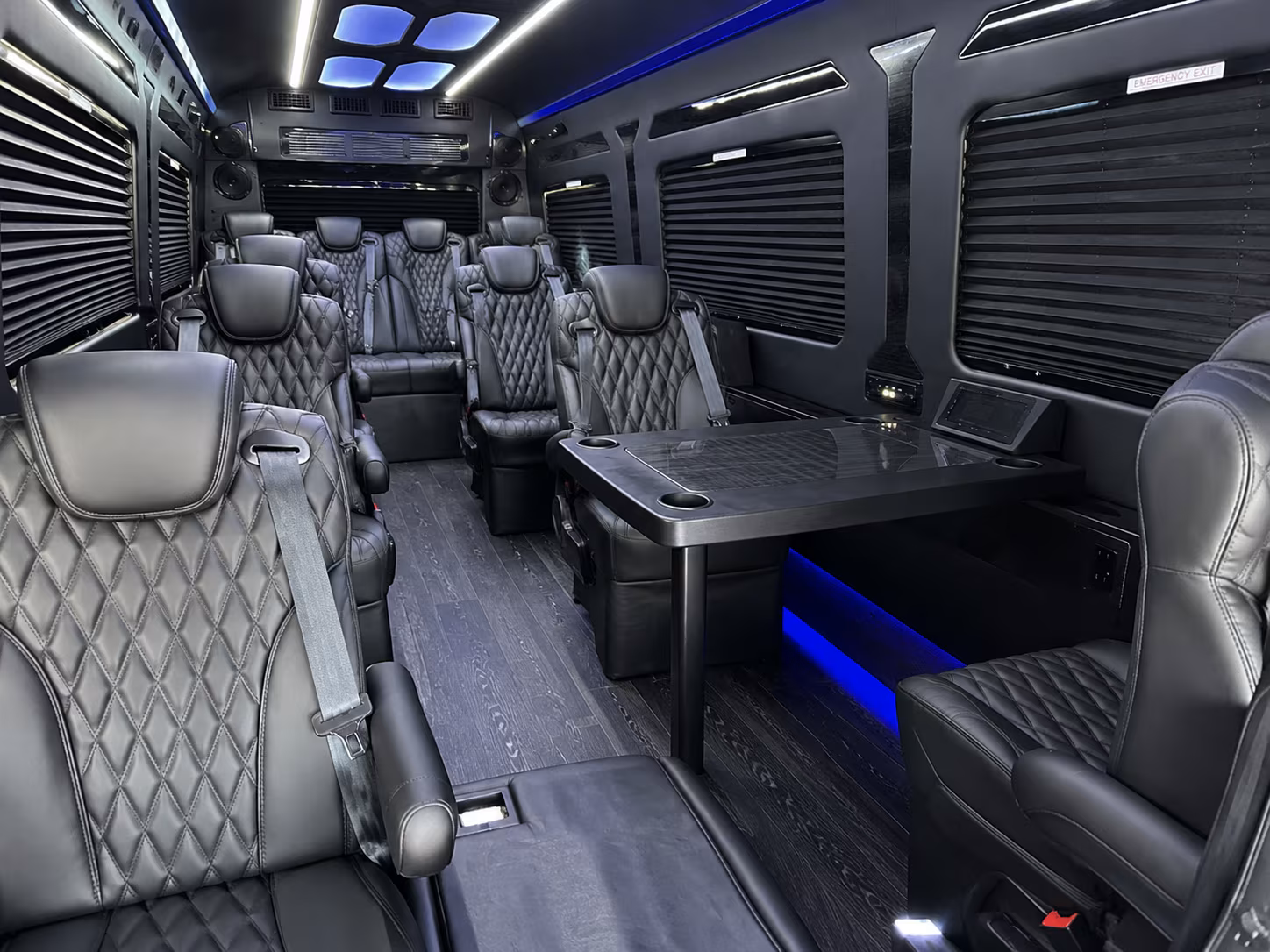 livonia sprinter van with driver inside