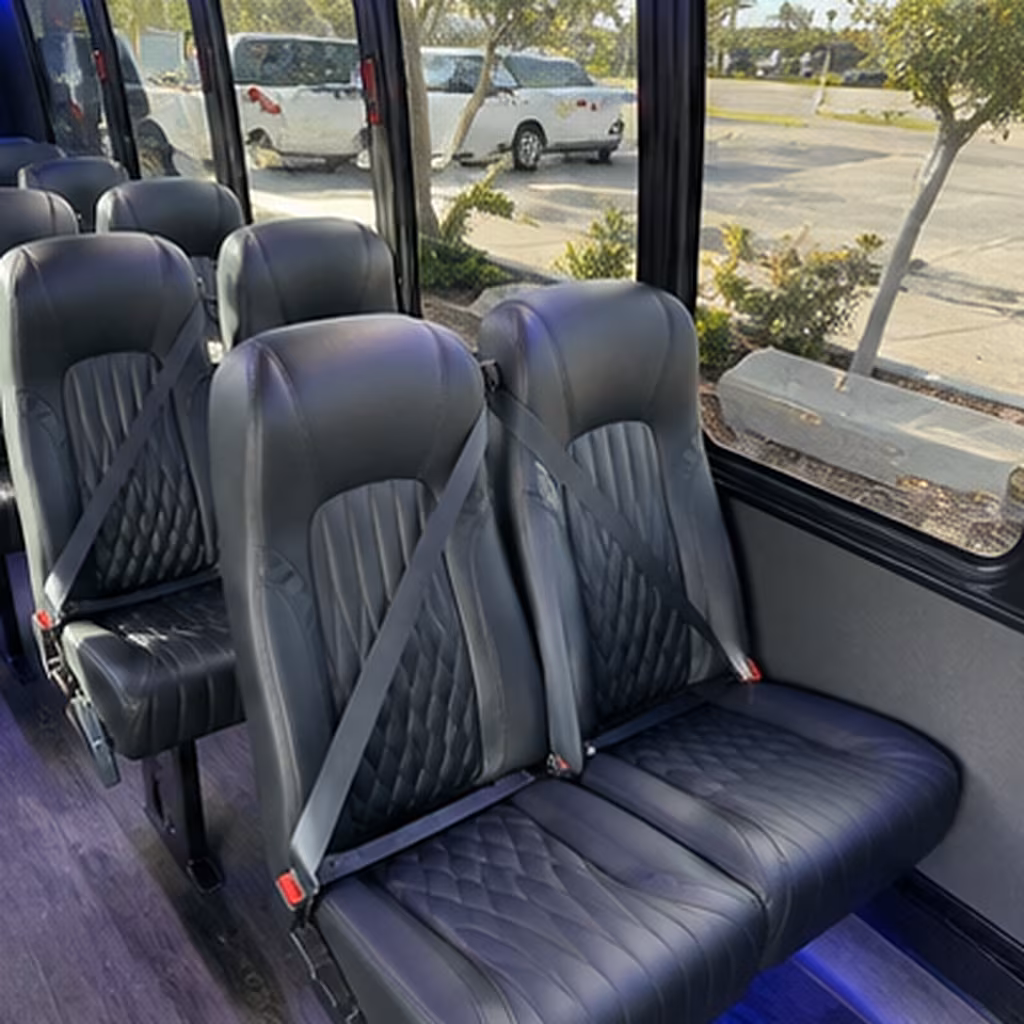 minibuses for breakout sessions and off site convention activities
